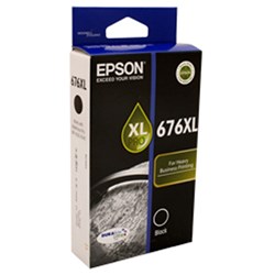 EPSON 676XL BLACK INK CART Workforce 4530, 4540