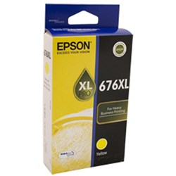 EPSON 676XL YELLOW INK CART Workforce 4530, 4540
