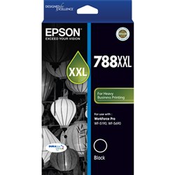 EPSON 788XXL INK CARTRIDGE Black 4,000 pages