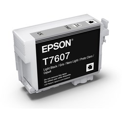  Epson T7607 UltraChrome HD Ink Cartridge Light Black 