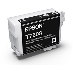  Epson T7608 UltraChrome HD Ink Cartridge Matte Black 