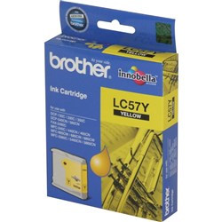 BROTHER LC57Y INK CARTRIDGE Inkjet - Yellow