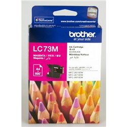 BROTHER LC73M INKJET H/YD Suit J6510dw/6710/6910 600 Pgs Magenta