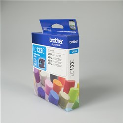  Brother LC-133C Ink Cartridge Cyan 