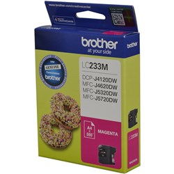  Brother LC-233M Ink Cartridge Magenta 