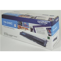 (BRO-TN240C) - BROTHER TN240C TONER CART - Laser - CyanSuits DCP9010CNAlso suits HL3070CW / HL3040CN / HL3045CNSuits MFC9120CN / MFC9320CW / MFC9325CW / MFC9125CN
