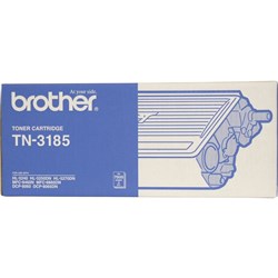 (BRO-TN3185) - BROTHER TN3185 TONER CARTRIDGE - Laser High Yield - Black ** ORDER IN ONLY ***Suits HL 5240 / 5250D /  5250DN / 5270DN / MFC 8460D / 8460N / 8860 DN