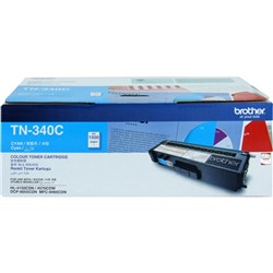 (BRO-TN340C) - BROTHER TN340C TONER CARTRIDGE - Cyan 1500PgSuits HL4150CDN / 4570CDW