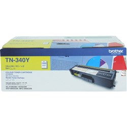 BROTHER TN340Y TONER CARTRIDGE Yellow 1500Pg
