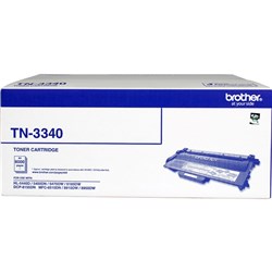  Brother TN-3340 Toner Cartridge High Yield Black 