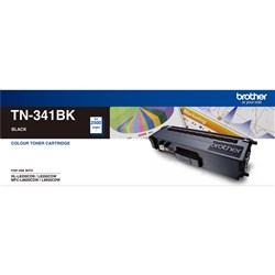 BROTHER TN-341 TONER CARTRIDGE Black 2.5k Pages