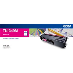  Brother TN-349M Toner Cartridge Super High Yield Magenta 