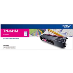 BROTHER TN-341 TONER CARTRIDGE Magenta 1.5k Pages