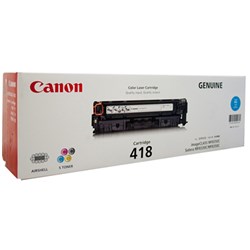 CANON CART418 TONER CART Cyan MF8350CDN