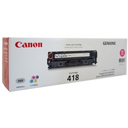 CANON CART418 TONER CART Magenta MF8350CDN