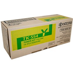KYOCERA TK544Y TONER CARTRIDGE Yellow
