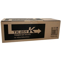 (KYO-TK859K) - KYOCERA TK859K TONER CARTRIDGE - BlackSuits: TASKALFA 400CI, TASKALFA 500CI