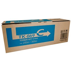  Kyocera TK-869C Toner Cartridge Cyan 