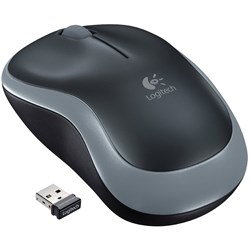 Logitech M185 Wireless Mouse Black 