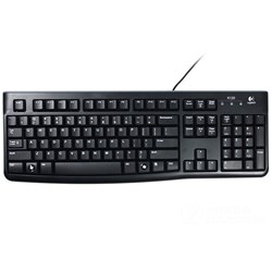  Logitech K120 USB Wired Keyboard Black 