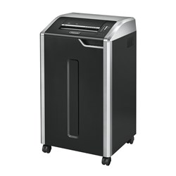  Fellowes Powershred 425i Strip-Cut Shredder Black 