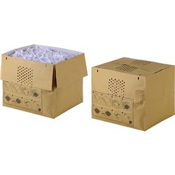  Rexel Recyclable Auto+500 Shredder Bag 80L Pack Of 25 Brown 
