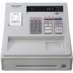SHARP XEA147W CASH REGISTER 200PLUs White