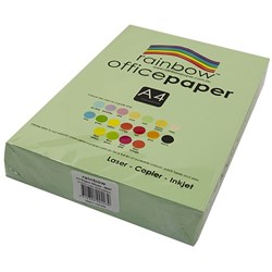  Rainbow Office Copy Paper A4 80gsm Mint Ream of 500 