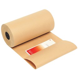  Marbig Kraft Paper Roll 65gsm 900mm x 340m Brown 0 