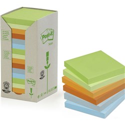 POST-IT 654-RTP NOTES TOWERS Recycled Pastel 73X73mm
