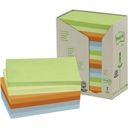 POST-IT 655-RTP NOTES TOWERS Recycled Pastel 73X123mm