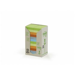 POST-IT 653-RTP NOTES TOWERS Recycled Pastel 35X48mm