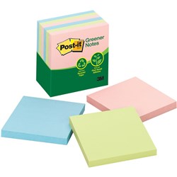 POST-IT 5416RPAP GREENER NOTES Pastel