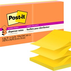 POST-IT R330-6SSUC NOTE POP-UP Super Sticky 76x76mm Ultra