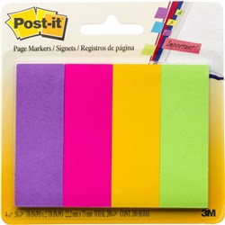  Post-It Page Markers 22x73mm Jaipur Assorted 50 Sheet Pad Pack of 4 