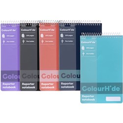 COLOURHIDE NOTEBOOKS Reporter 200x127 200Pg