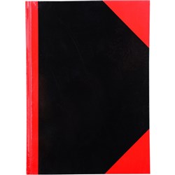  Cumberland Black & Red Notebook Gloss A4 150 Leaf 0 