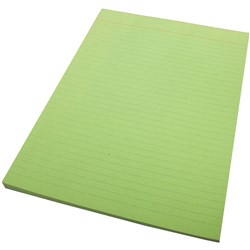  Quill Ruled Colour Bond Pad A4 70 Leaf Green 0 