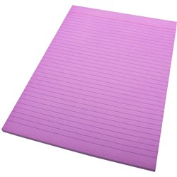 QUILL A4 70LF COLOUR BOND PADS Lilac