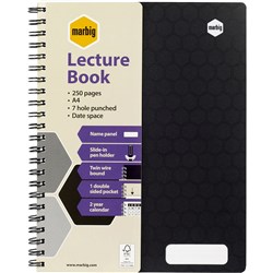 MARBIG ACCOHIDE NOTEBOOKS Recycled Lecture Pad 250Pg