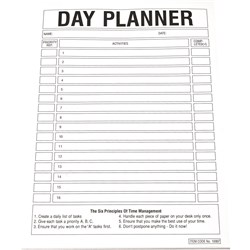  Quill Planner Pad A4 Day Planner 70gsm 50 Leaf 0 