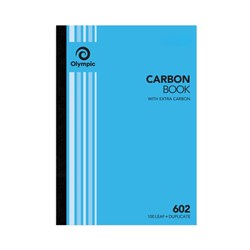 OLYMPIC RULED CARBON BOOKS 602 Dup 100Leaf A4 210x297mm