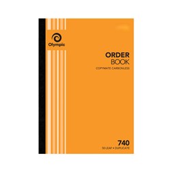 (SPP-140864) - OLYMPIC CARBONLESS ORDER BOOK - 740