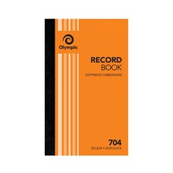 (SPP-140857) - OLYMPIC CARBONLESS RECORD BOOK - 70