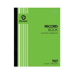 (SPP-140860) - OLYMPIC CARBONLESS RECORD BOOK - 70