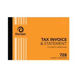 (SPP-140876) - OLYMPIC C/LESS INV/STMNT BOOK - 728