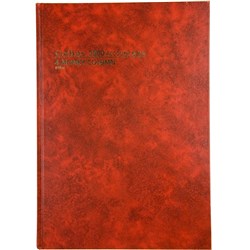  Collins Account 3880 Series A4 4 Money Column Red 0 