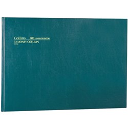  Collins Analysis 800 Series A3 32 Money Column Green 0 
