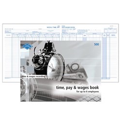  Zions Pay & Wages Book Number 500 Small 210x285mm 0 
