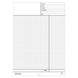  Debden Contractor Plus Refill A4 Quotation NCR Pad Pack of 2 